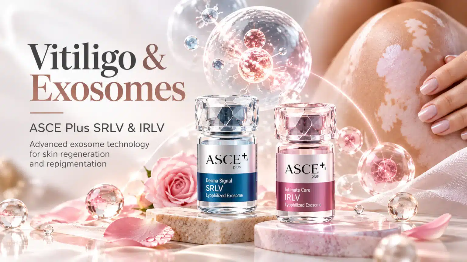 Vitiligo and Exosomes: What Does ASCE Plus SRLV Have to Do With Skin Repigmentation?