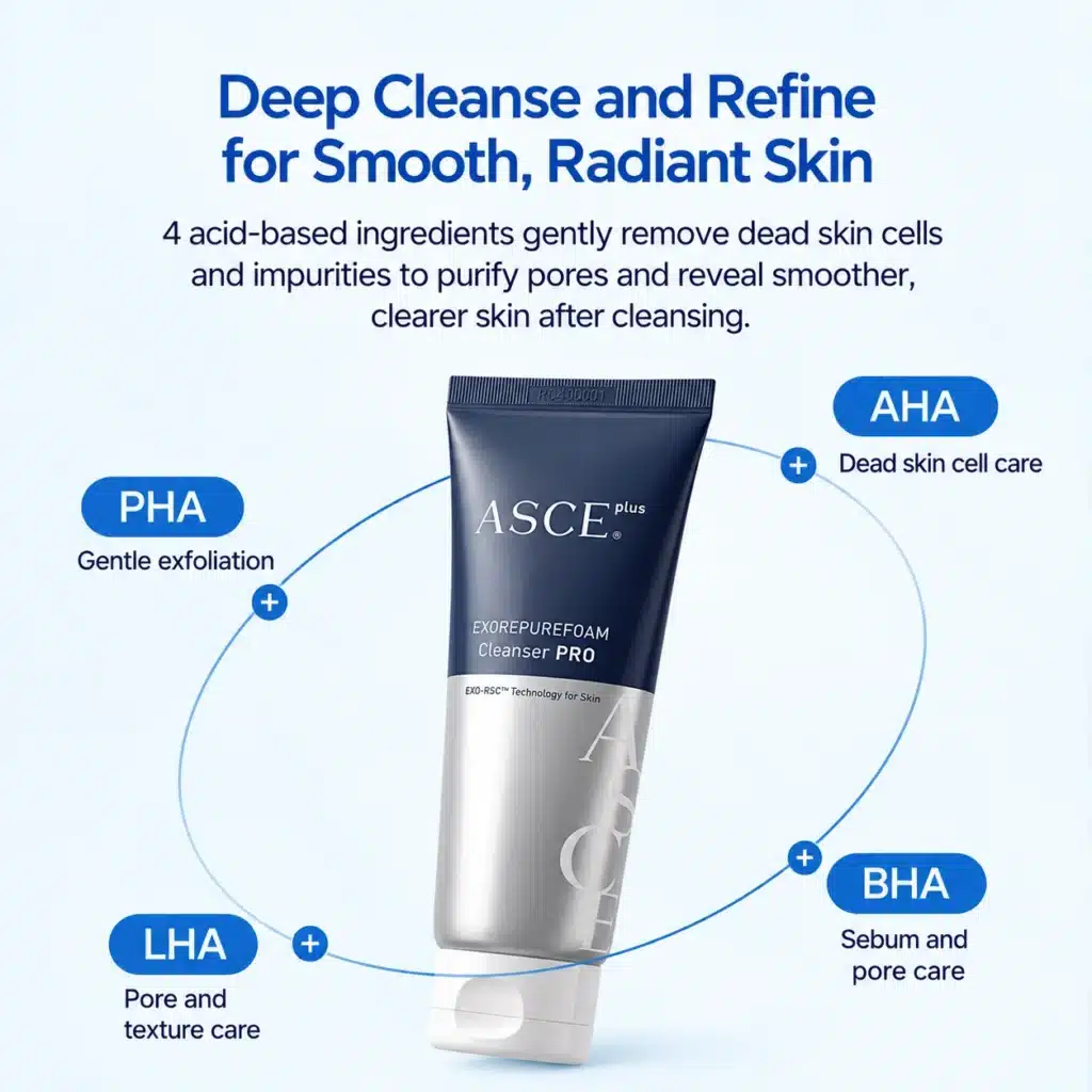 asce plus exorepurefoam cleanser pro