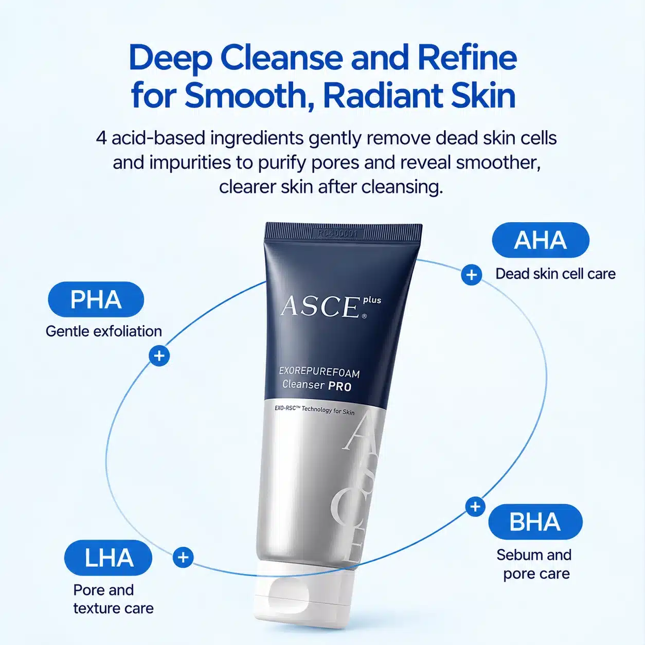 asce plus exorepurefoam cleanser pro